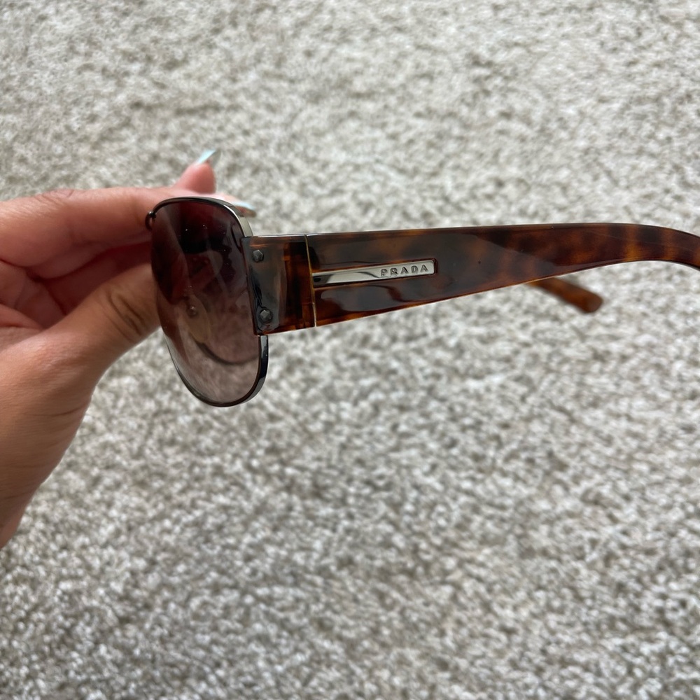 Prada Tortoise Shell Sunglasses